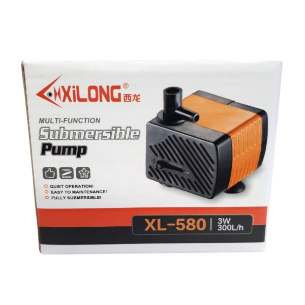 XL580 Bomba de agua sumergible 3w 300l/h HMax 0.5m