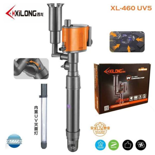 XL460UV5 Filtro uv 5 en 1650 l/h