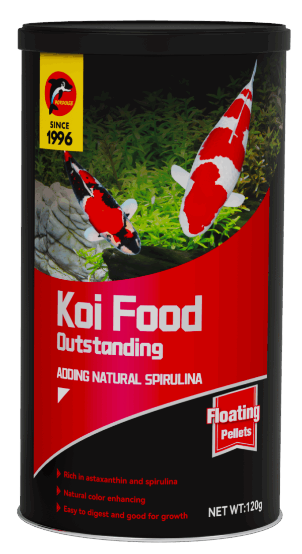 Espectacular Comida para Koi, Pellet - Koi Food 120g - Porpoise - Imagen 2