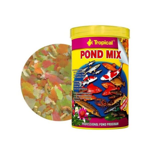 Pond Mix Alimento para Peces de Estanque 160g Tropical - Imagen 1
