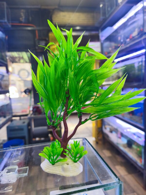 Planta artificial 20x6cm Verde