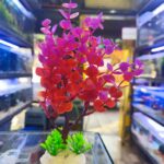 Planta artificial 20x6cm Roja