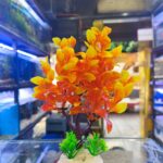 Planta Artificial 20x6cm Naranja