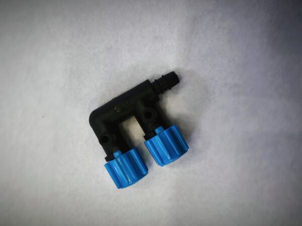 Llave Válvula 2 salidas Control Aire - Imagen 1