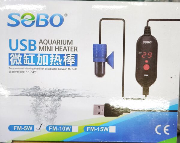 Mini calefactor USB 5w Sobo - Imagen 1
