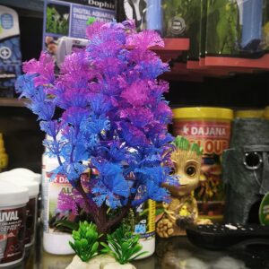Copia de Planta artificial 20x6cm Morada