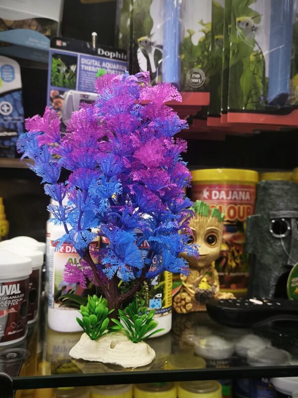 Copia de Planta artificial 20x6cm Morada - Imagen 1