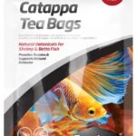 12 bolsas hojas de almendro indio para acuarios - Catappa tea bags Seachem
