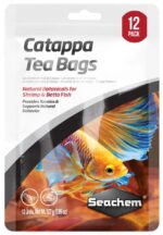 12 bolsas de almendro indiio - Catappa tea bags Seachem