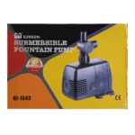 Bomba de fuente Sumergible 28w h-max 2.0m 1400l/h SunSun - Imagen 3