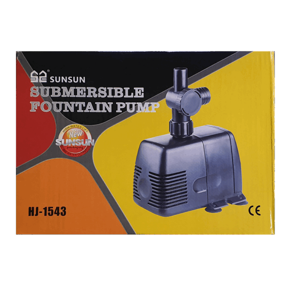 Bomba de fuente Sumergible 28w h-max 2.0m 1400l/h SunSun - Imagen 3