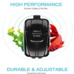 SB8804 Bomba De aire Silenciosa 2x4L/min Sobo - Imagen 3