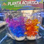 Planta Artificial Morada/Naranja 2 unidades